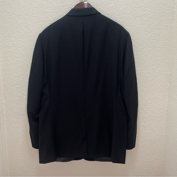 Hart Schaffner Marx 1887 Black Wool Blazer -‎ Size 44R mens - Picture 2 of 8